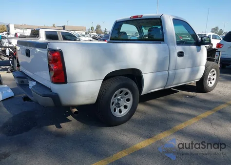 2007 Chevrolet Silverado 1500 Classic Work Truck from USA, damaged, VIN 3GCEC14X07G156880